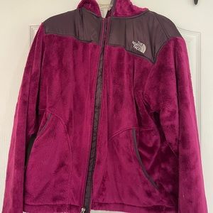 The North Face fleece hoodie